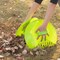 Gardenised Pair of Leaf Scoops, Hand Rakes for Lawn and Garden Cleanup QI003286 - alternate 8